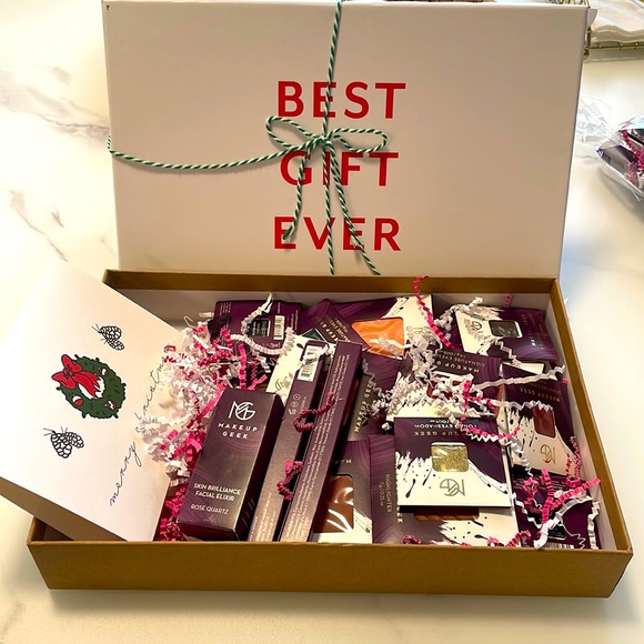 Christmas gift box ready to gift someone